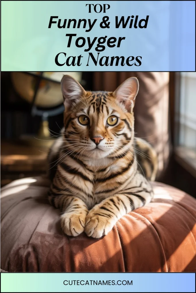 Funny & Wild Toyger Cat Names