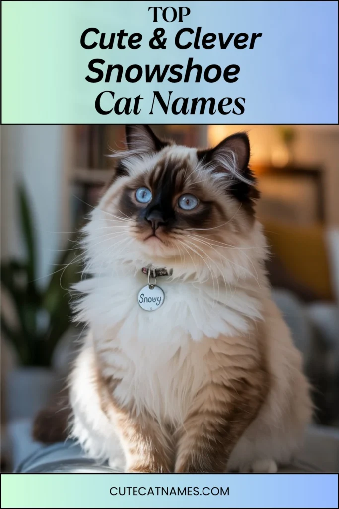 Cute & Clever Snowshoe Cat Names