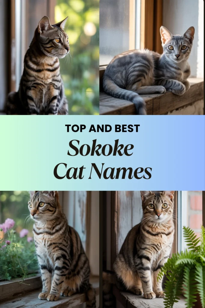 Sokoke Cat Names