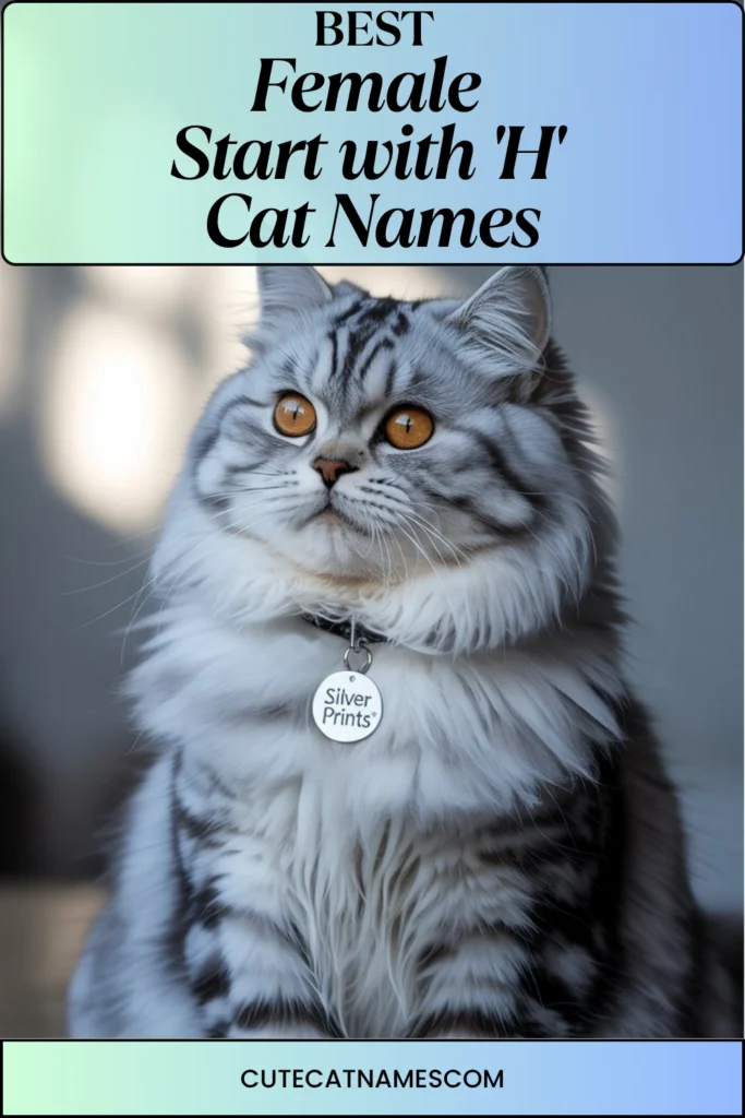 Female Cat Names That Start with 'H'