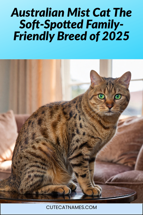 Australian Mist Cat The Soft-Spotted Family-Friendly Breed of 2025