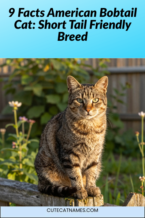 9 Facts American Bobtail Cat: Short Tail Friendly Breed